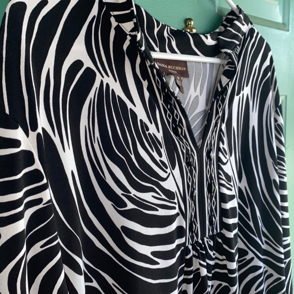 Dana buchman size 3x ladies tunic beautiful - Picture 4 of 5